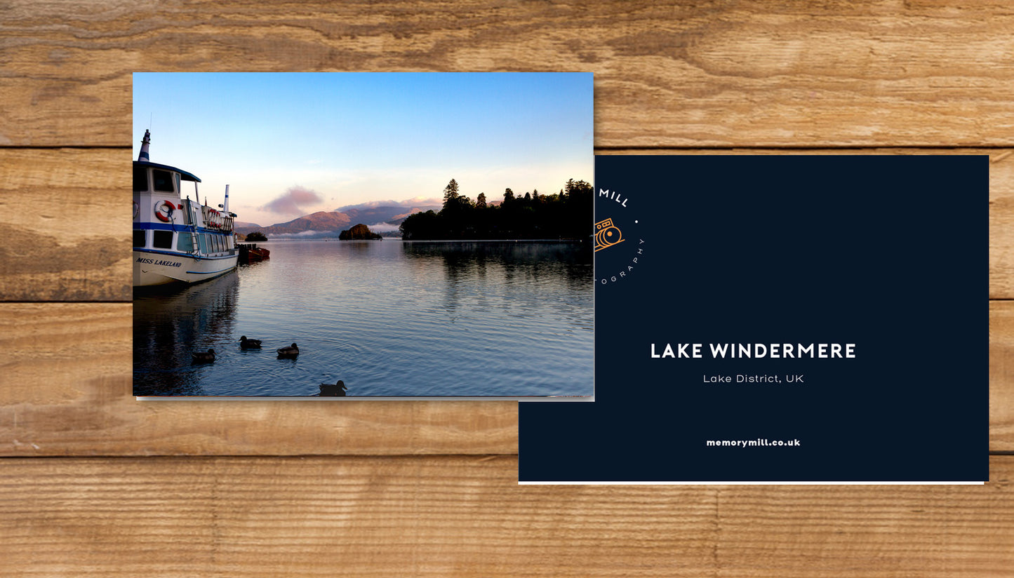 Greeting Card - Bowness on Windermere