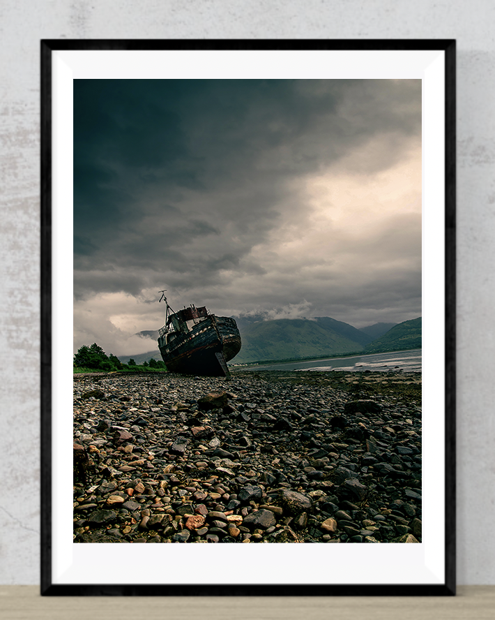 Shipwreck at Corpach