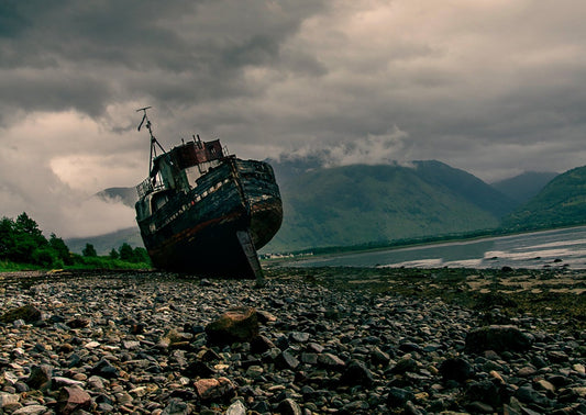 Shipwreck at Corpach