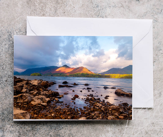Greeting Card - Catbells and Derwentwater