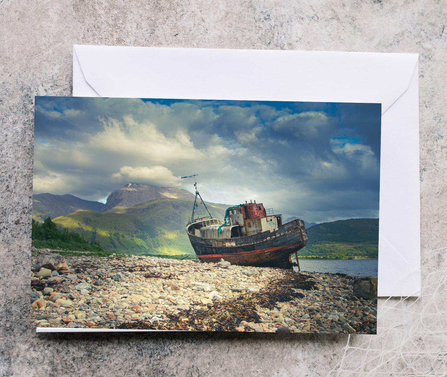 Greeting Card - The Boat and The Ben